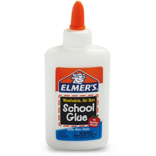 Elmer's  School Glue, Washable/Nontoxic, 4 oz., Dries Clear Thumbnail