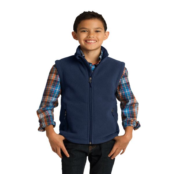 Youth Fleece Vest Thumbnail